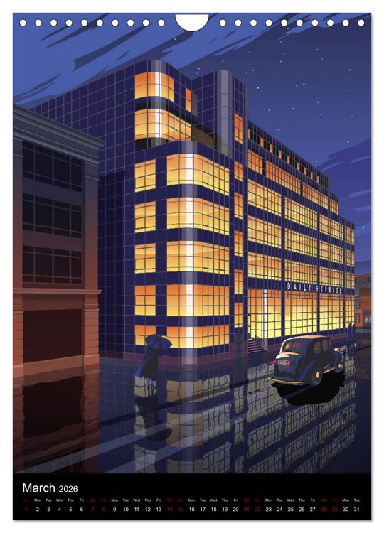 Produktbild: Manchester, Homage to a Great City. (Wall Calendar 2026 DIN A4 portrait), CALVENDO 12 Month Wall Calendar