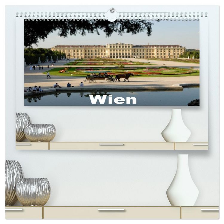Produktbild: Wien (hochwertiger Premium Wandkalender 2026 DIN A2 quer), Kunstdruck in Hochglanz