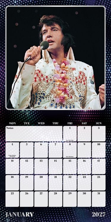 Produktbild: Elvis 2027 &ndash; Wandkalender