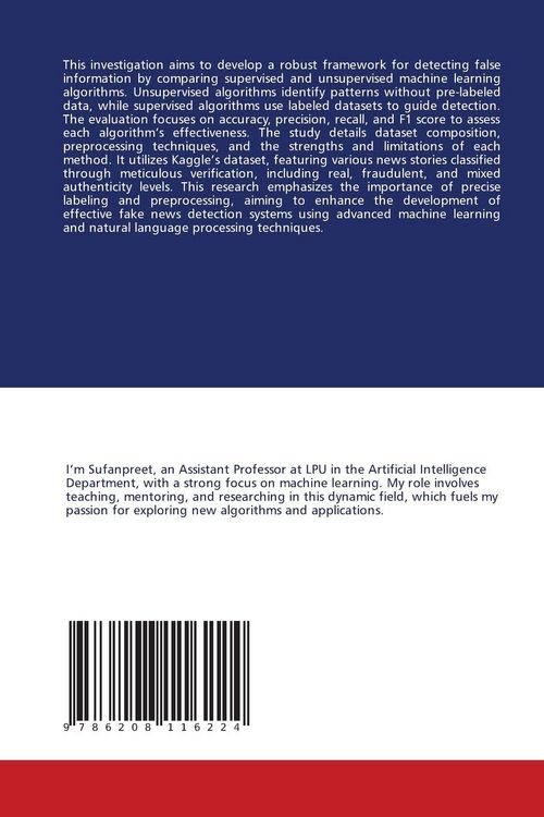 Produktbild: Comparing Supervised & Unsupervised ML for Fake News Detection