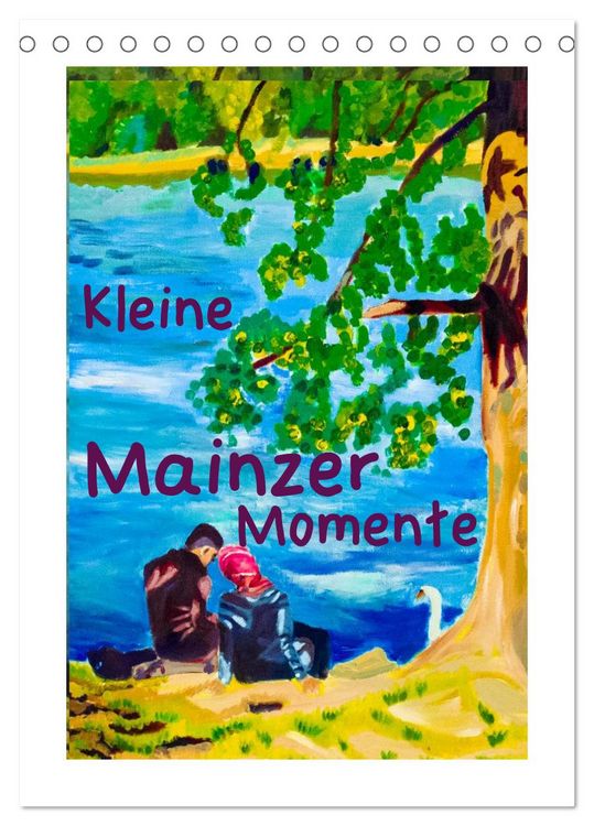 Produktbild: Kleine Mainzer Momente (Tischkalender 2026 DIN A5 hoch), CALVENDO Monatskalender