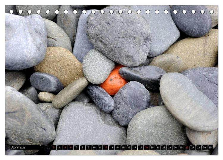 Produktbild: Land Art - Natur und Kunst (Tischkalender 2026 DIN A5 quer), CALVENDO Monatskalender