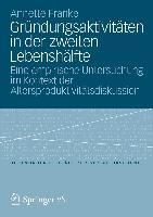 Produktbild: Gr&uuml;ndungsaktivit&auml;ten in der zweiten Lebensh&auml;lfte