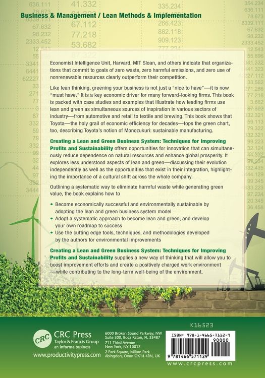 Produktbild: Creating a Lean and Green Business System