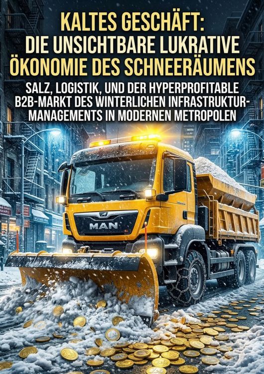 Produktbild: Kaltes Gesch&auml;ft: Die unsichtbare lukrative &Ouml;konomie des Schneer&auml;umens