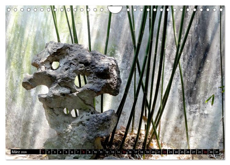 Produktbild: Im chinesischen Garten (Wandkalender 2026 DIN A4 quer), CALVENDO Monatskalender