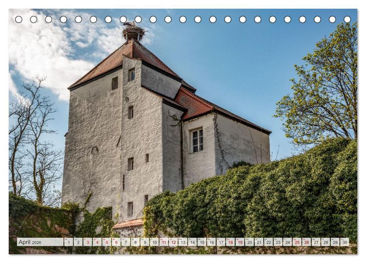 Produktbild: Straubing, eine Stadt zwischen Tradition und Moderne (Tischkalender 2026 DIN A5 quer), CALVENDO Monatskalender