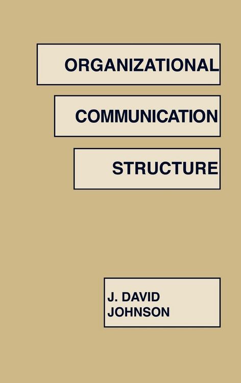 Produktbild: Organizational Communication Structure