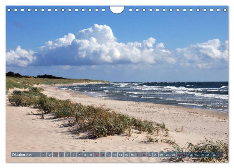 Produktbild: Bornholm - Sonneninsel der Ostsee (Wandkalender 2026 DIN A4 quer), CALVENDO Monatskalender