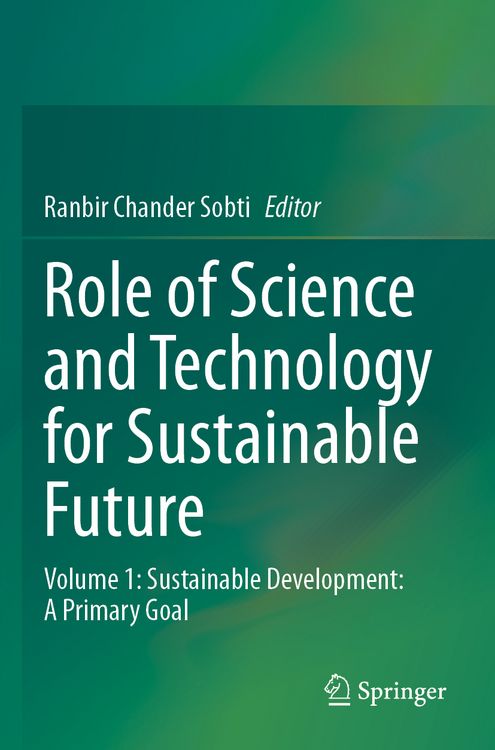 Produktbild: Role of Science and Technology for Sustainable Future