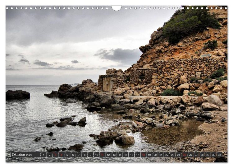 Produktbild: Ibiza - Balearen (Wandkalender 2026 DIN A3 quer), CALVENDO Monatskalender