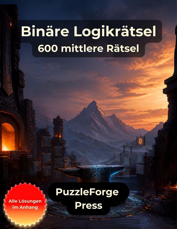 Produktbild: Bin&auml;re Logikr&auml;tsel - 600 mittlere R&auml;tsel
