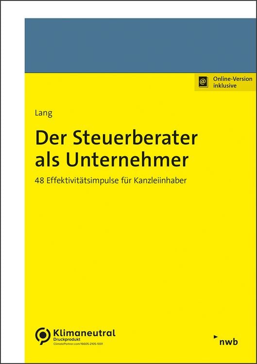 Produktbild: Der Steuerberater als Unternehmer