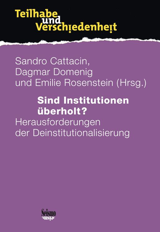Produktbild: Sind Institutionen &uuml;berholt?