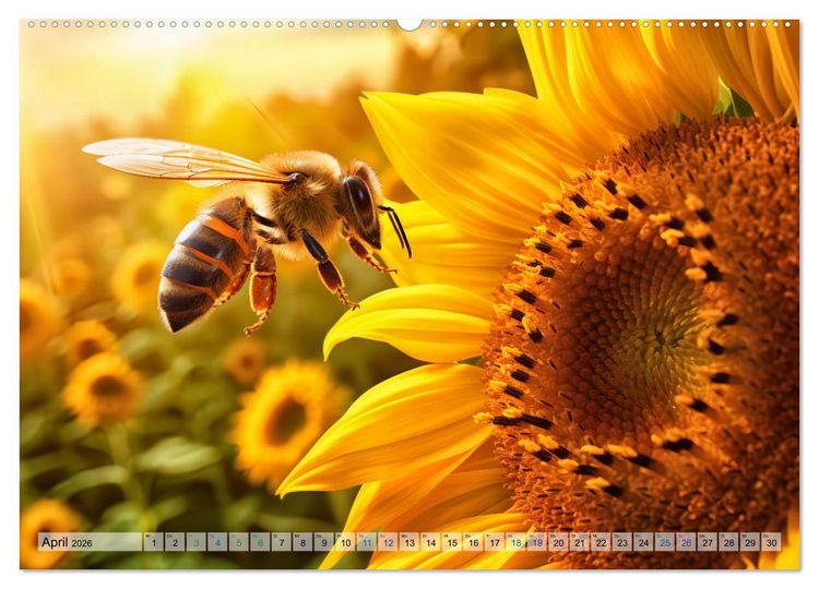 Produktbild: Wilde Nachbarn - Tierisches Treiben im Gartenparadies! (Wandkalender 2026 DIN A2 quer), CALVENDO Monatskalender