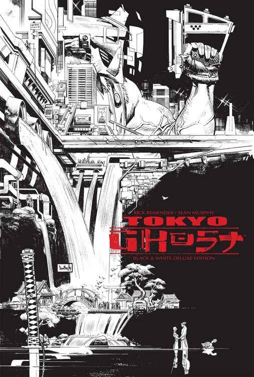 Produktbild: Remender, R: Tokyo Ghost Deluxe Hardcover: Black & White Edi
