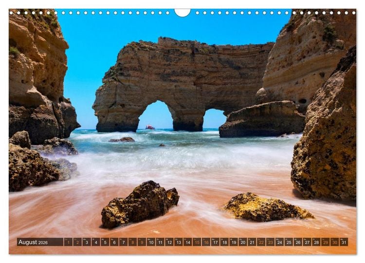 Produktbild: ALGARVE - Urlaub f&uuml;r die Seele (Wandkalender 2026 DIN A3 quer), CALVENDO Monatskalender