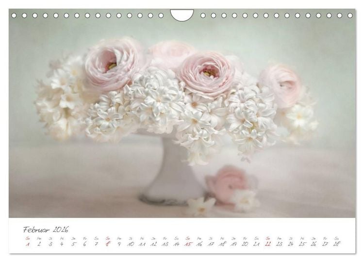 Produktbild: Bl&uuml;ten Poesie (Wandkalender 2026 DIN A4 quer), CALVENDO Monatskalender