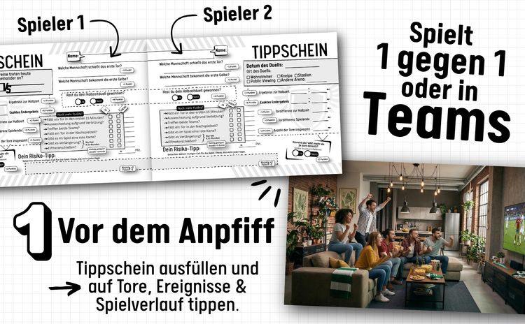 Produktbild: Das Fu&szlig;ball Duell-Buch
