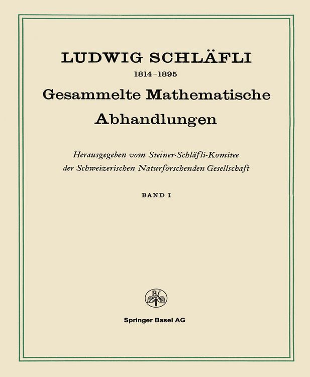Produktbild: Gesammelte Mathematische Abhandlungen