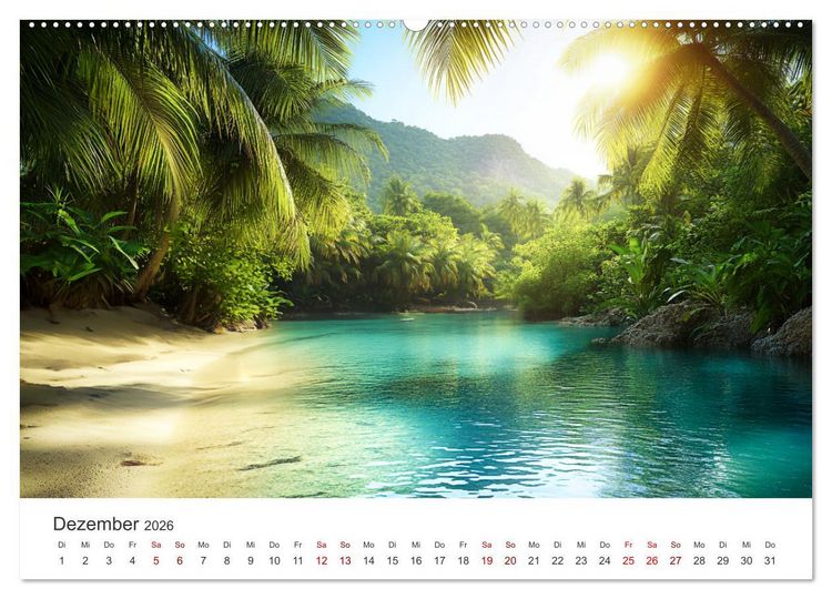 Produktbild: Die Seele des Dschungels - Eine Reise in tropische Wildnis (Wandkalender 2026 DIN A2 quer), CALVENDO Monatskalender