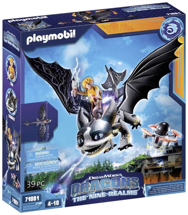 PLAYMOBIL 71081 - Dragons, Die 9 Welten - Thunder & Tom