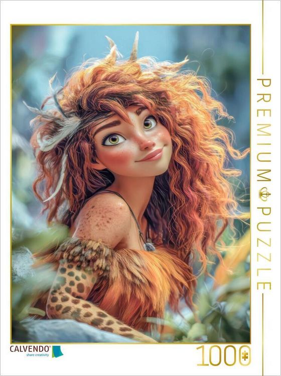 Produktbild: CALVENDO Puzzle Steinzeitkarikaturen | 1000 Teile Lege-Gr&ouml;&szlig;e 64x48cm Foto-Puzzle f&uuml;r gl&uuml;ckliche Stunden