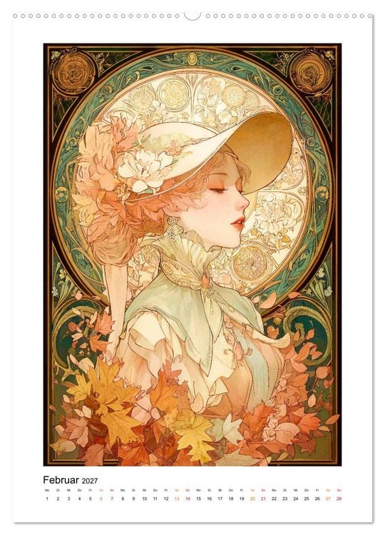 Produktbild: Jugendstil - Die Kunst der Belle &Eacute;poque (Wandkalender 2027 DIN A2 hoch), CALVENDO Monatskalender