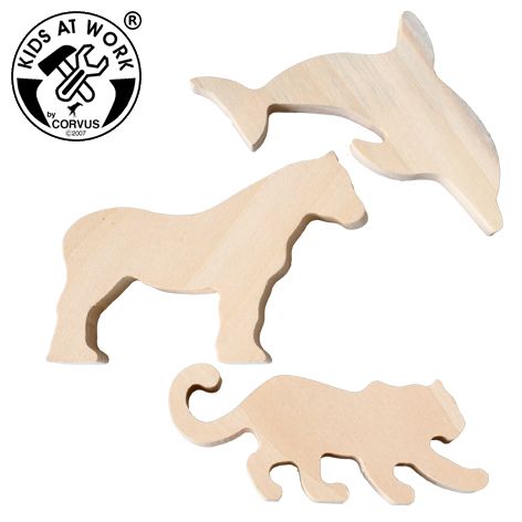 Produktbild: Holzrohling 3er Mini-Set