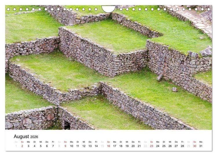 Produktbild: Peru - Land der Inkas und Alpakas (Wandkalender 2026 DIN A4 quer), CALVENDO Monatskalender