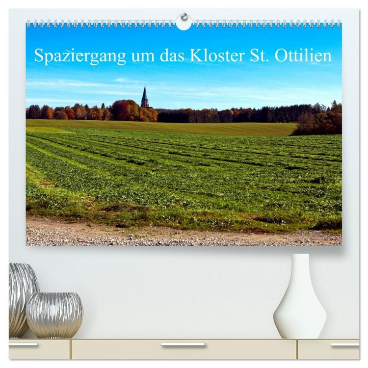 Produktbild: Spaziergang um das Kloster St. Ottilien (hochwertiger Premium Wandkalender 2026 DIN A2 quer), Kunstdruck in Hochglanz