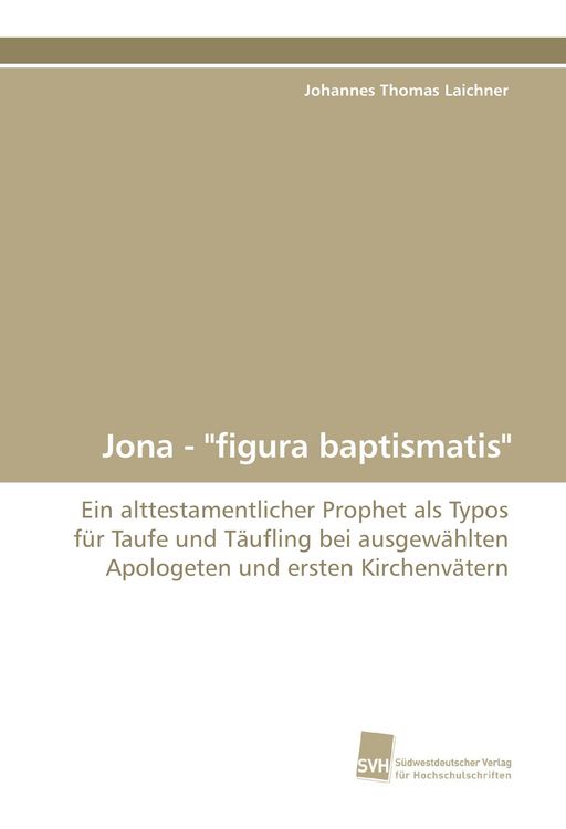 Produktbild: Jona - "figura baptismatis"