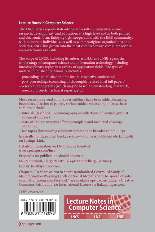 Produktbild: Disinformation in Open Online Media