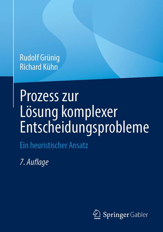 Produktbild: Prozess zur L&ouml;sung komplexer Entscheidungsprobleme