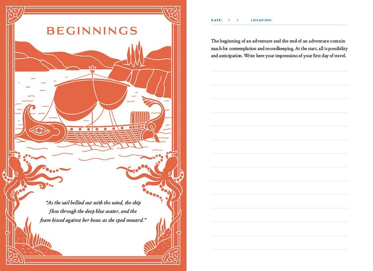 Produktbild: The Odyssey Travel Journal