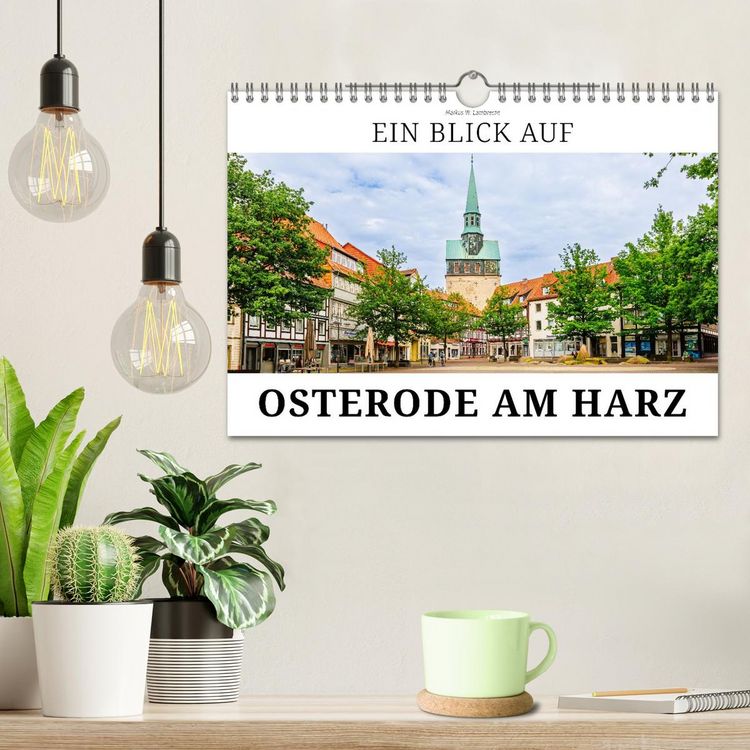 Produktbild: Ein Blick auf Osterode am Harz in Farbe (Wandkalender 2027 DIN A4 quer), CALVENDO Monatskalender