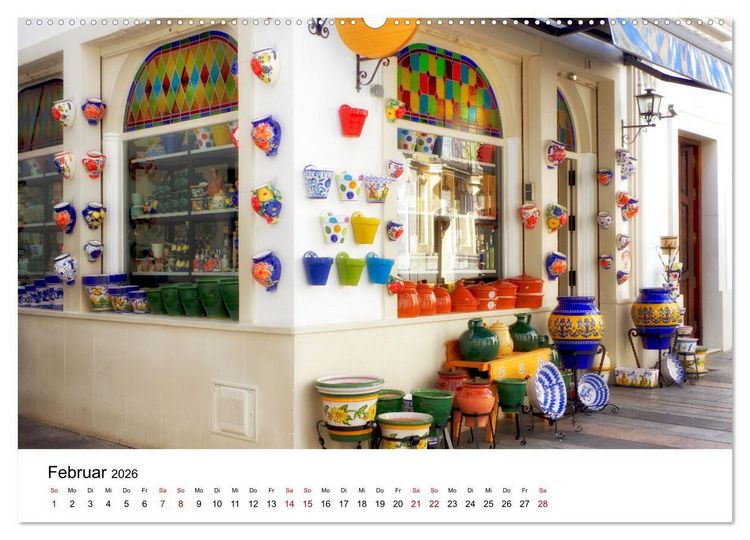 Produktbild: C&oacute;rdoba -Temperamentvolles Andalusien (Wandkalender 2026 DIN A2 quer), CALVENDO Monatskalender