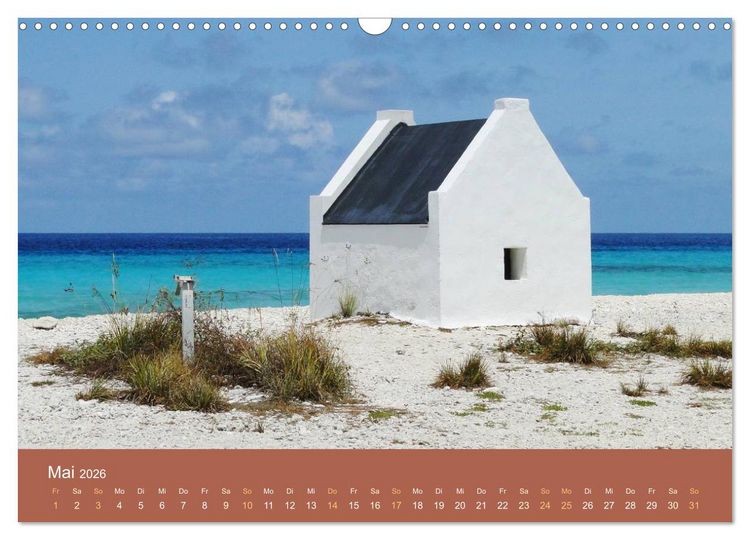 Produktbild: ABC: Aruba - Bonaire - Cura&ccedil;ao (Wandkalender 2026 DIN A3 quer), CALVENDO Monatskalender