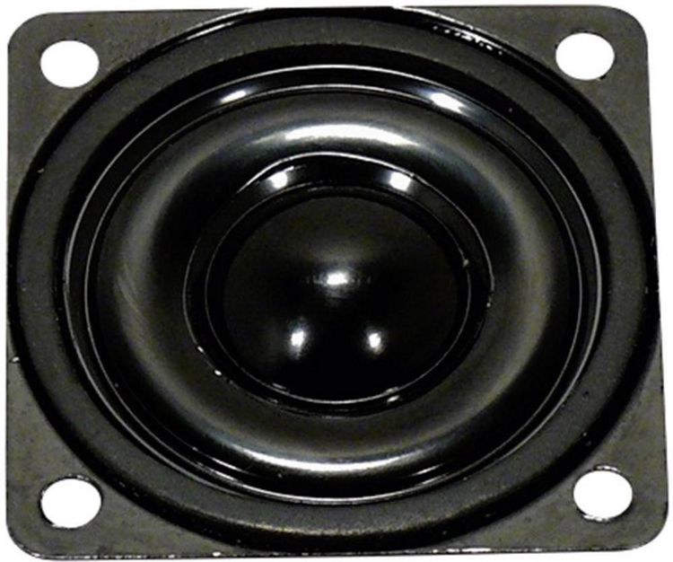 Produktbild: Visaton K 40 SQ - 8 Ohm 1.6 Zoll 4cm Kleinlautsprecher 0.5W 8Ω Kunststoff-Membran