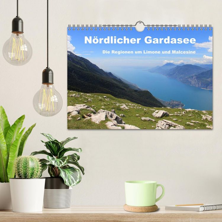 Produktbild: N&ouml;rdlicher Gardasee - Die Regionen um Limone und Malcesine (Wandkalender 2026 DIN A4 quer), CALVENDO Monatskalender