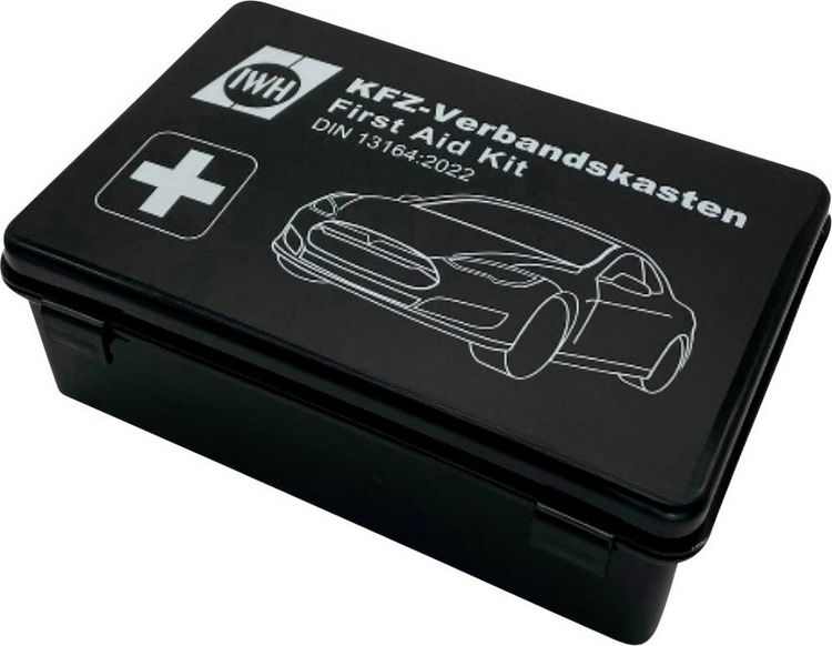 Produktbild: IWH 023514 KFZ-Verbandkasten "Kompakt" DIN 13164:2022 Verbandkasten DIN 13164, DIN 13164 02-2022 1 St.