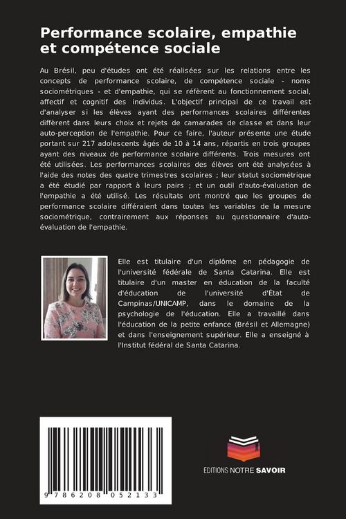 Produktbild: Performance scolaire, empathie et comp&eacute;tence sociale