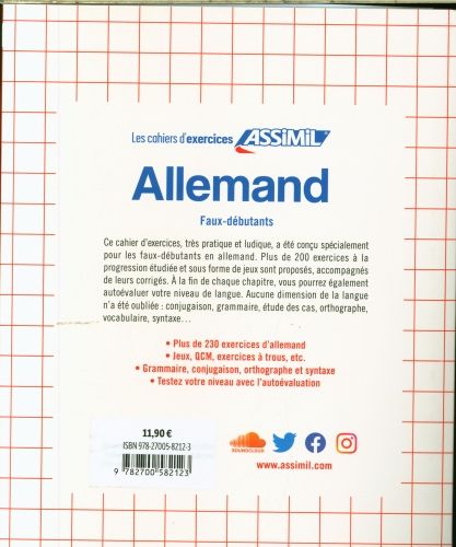 Produktbild: ASSiMiL Allemand - Faux-d&eacute;butants (Deutsch A2/B1)