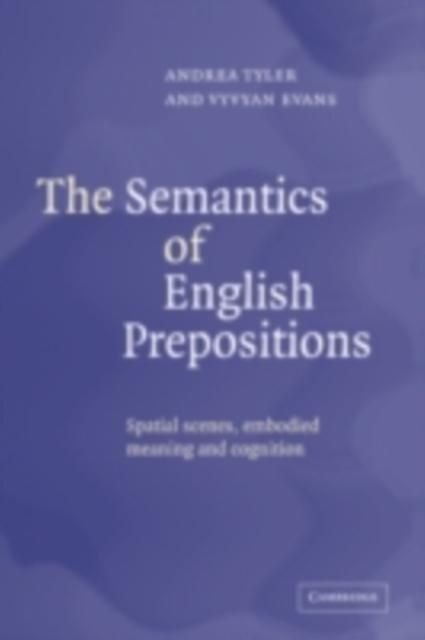 Produktbild: Semantics of English Prepositions