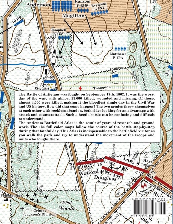 Produktbild: The Antietam Battlefield Atlas