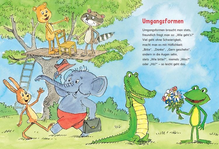 Produktbild: Bitte, danke - was ist richtig? - Darum sind Manieren wichtig (Bilderbuch)