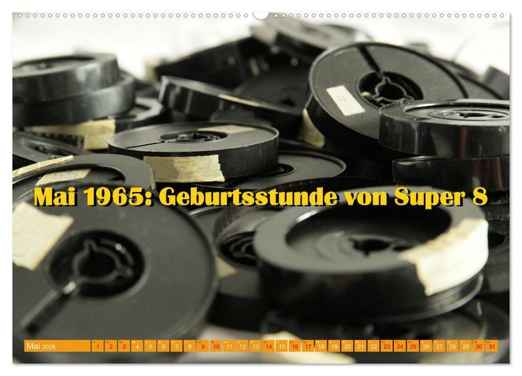 Produktbild: Alle Macht f&uuml;r Super Acht (Wandkalender 2026 DIN A2 quer), CALVENDO Monatskalender