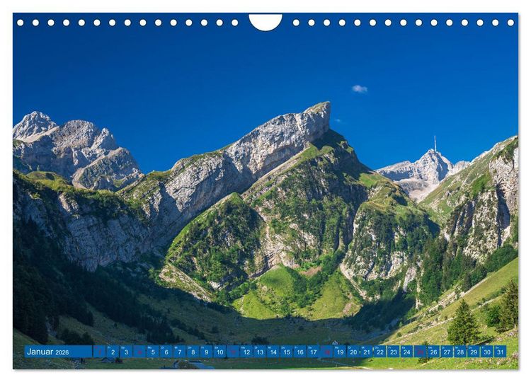 Produktbild: Imposante Berge (Wandkalender 2026 DIN A4 quer), CALVENDO Monatskalender