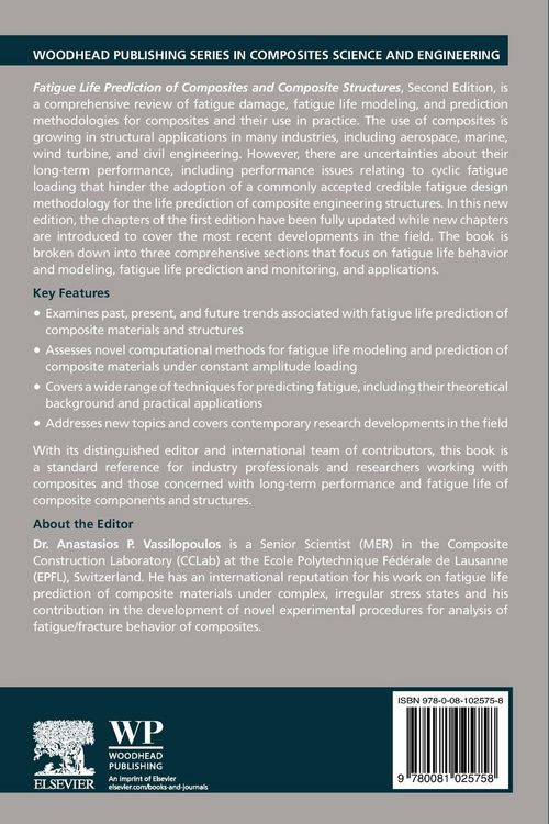 Produktbild: Fatigue Life Prediction of Composites and Composite Structures