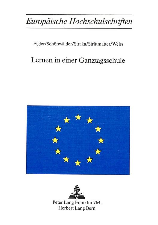 Produktbild: Lernen in einer Ganztagsschule